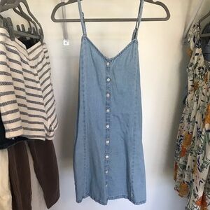 American Eagle Outfitters Light Blue Mini Dress